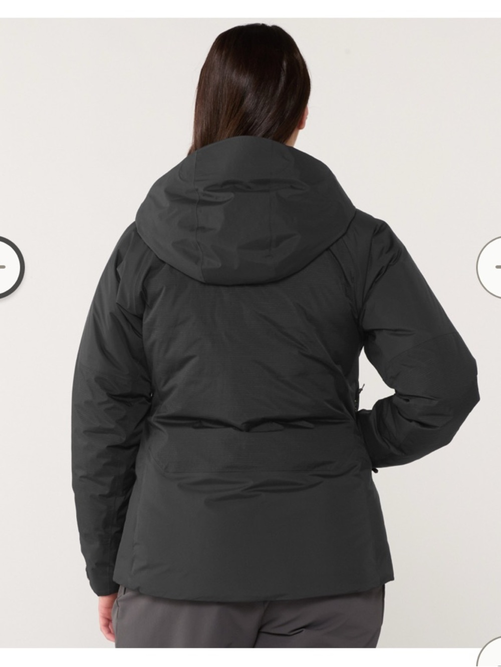 REI Women’s Stormhenge Down Hybrid Waterproof Jacket with Hood - Picture 9 of 16